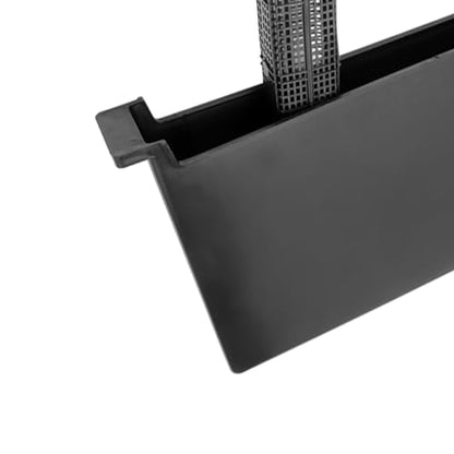 FLEXMAN Bee Feeder, 4L Larger Capacity Black Plastic Bee Watering Station, Beehive Frame Feeder Deep Frame Water Feeder, Bee Feeding Tools for Honey Bee Beekeeping Supplies