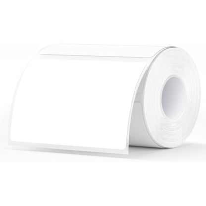 3×4 Inch White Thermal Labels,Waterproof Direct Thermal Label,300 Sheets per Roll with Perforated Lines - color: White, size: 3'' X 4''