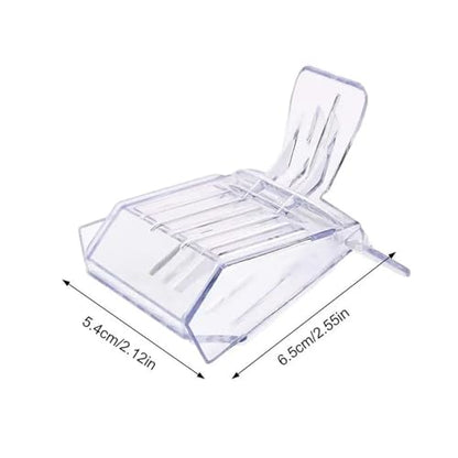 Queen Bee Cage 16pcs Bee Queen Cage Transparent Plastic Clip Catcher Box Clamp Beekeeping Equipments Beekeeper Equip