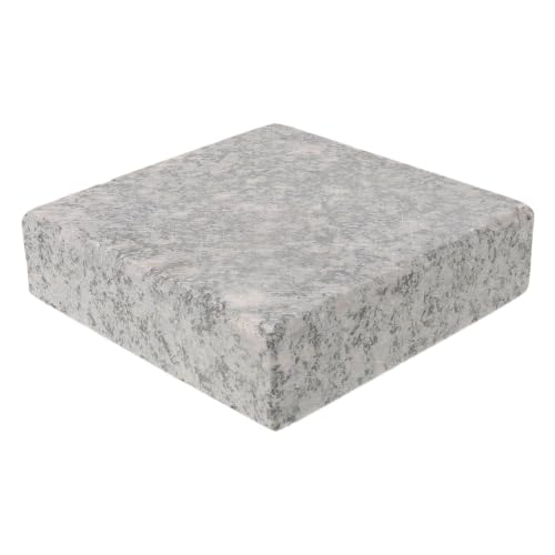 Stone Fermentation Weight: Moisture Separation Cabbage Press Stone Fermenting Tools for Pickled Vegetables Canister Food Preservation, 5.9x5.9x2in - color: Dark Gray