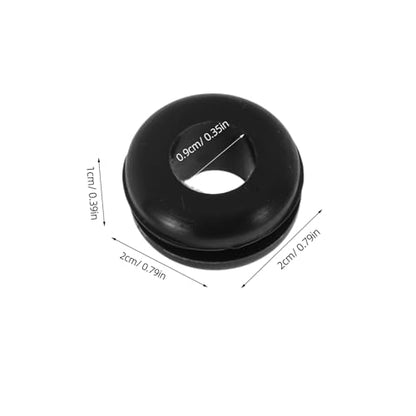5pcs Rubber Sealer Ring Airlock Grommet for Fermentation Bucket Mason Jar Homebrew Supplies Airtight Water Seal Compatible with Beer and Wine Making