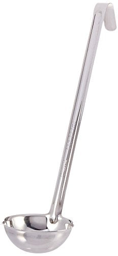 American Metalcraft L1108 Ladles, 14.5" Length x 4" Width, Silver - size: 8 oz.