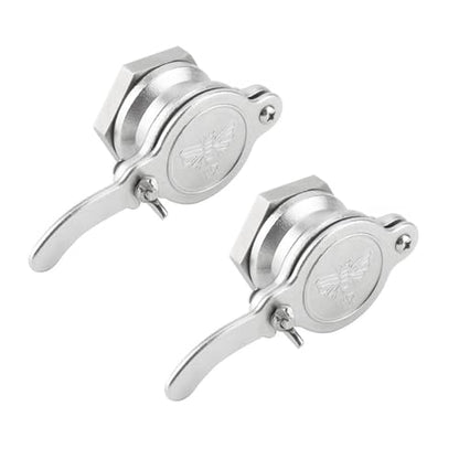 2 Packs Honey Valve Tool Stainless Steel Honey Gate Honey Bucket Accesories Beekeeping Tool for Honey Extractor Bottling Pail, Easy to Install/614