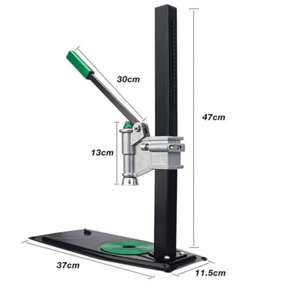 Manual Capping Machine, Bottle Capper Wine Bottle Cap Pressing Machine, Bottle Height 100-500mm, Applicable Bottle Cap 26mm-29mm, Crown Bottle Caps for Beer, Oil Bottles, Soda Drinks, Etc.