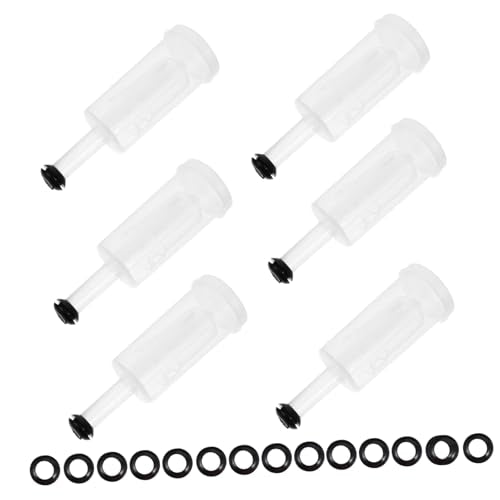 GLEAVI 1 Set Air Lock with Stoppers for Wine Preservation Includes One Way Valves and Assorted Color Caps for Fermenting Juices and Wine
