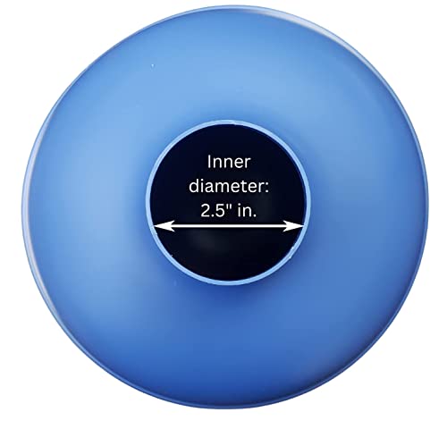 Oceanic Water Systems Funnel for Water Softener, Resin, Carbon Media - 2.5" x 10" Large Plastic Wide Mouth Funnel, Multipurpose Plastic Funnels for Home, Jar Filling, and Softener Use (1)