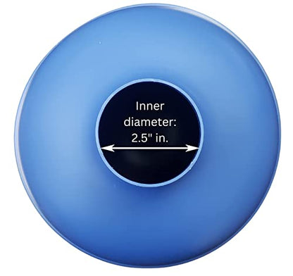 Oceanic Water Systems Funnel for Water Softener, Resin, Carbon Media - 2.5" x 10" Large Plastic Wide Mouth Funnel, Multipurpose Plastic Funnels for Home, Jar Filling, and Softener Use (1)