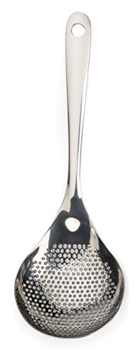 RSVP International Endurance Kitchen Collection Pierced Straining Tools, Spoon, 18/8 Stainless Steel - size: Spoon