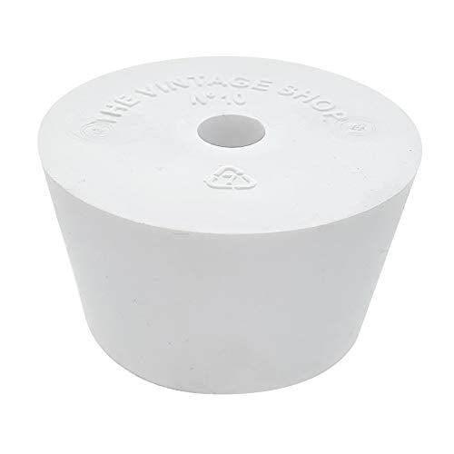 Home Brew Ohio #10 Drilled Rubber Stopper Set of 3