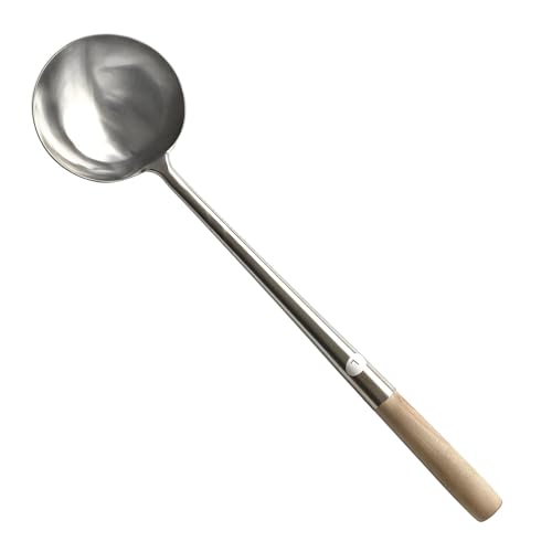 Sunrise Kitchen Supply Commercial Grade Wok Ladle 18.25" (#L) - size: Ladle 18.25" (#L)