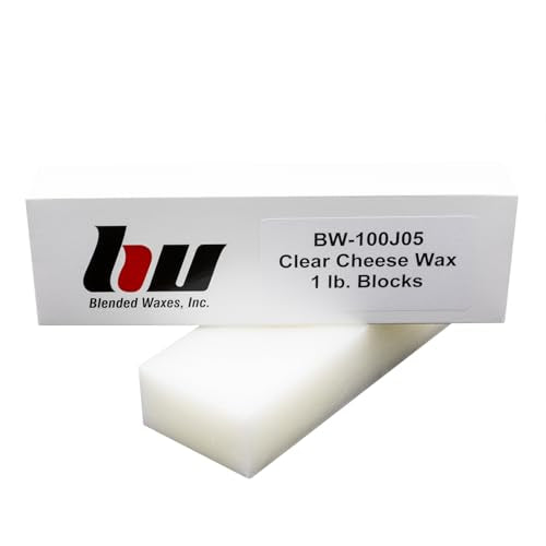 Blended Waxes, Inc. Cheese Wax Block - Clear - 1 Block