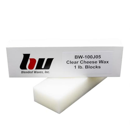 Blended Waxes, Inc. Cheese Wax Block - Clear - 1 Block