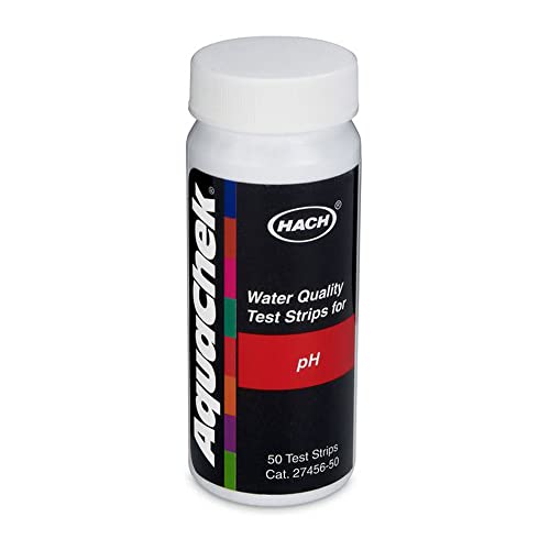 Hach pH Test Strips, 4-9 pH Units, 2745650