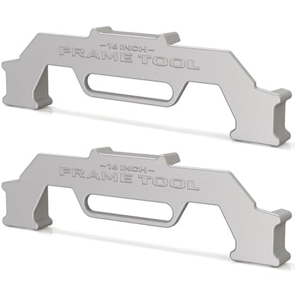 Framing Tools,16 Inch On-Center Stud Layout Tool,100% Cast Aluminum Framing Spacing Tool,Premium Wall Stud Framing Tool,Precision Measurement Jig Tool For Framing Wall (2 Pack) - size: 2 Pack