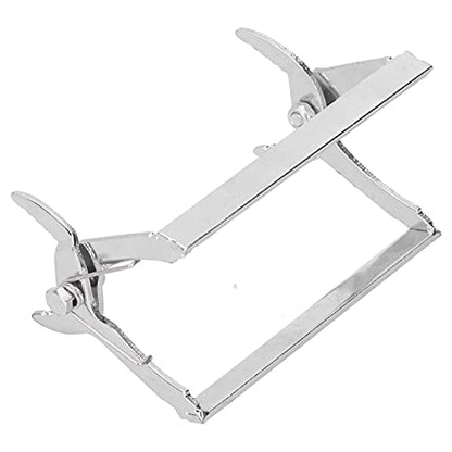 Yosoo Bee Frame Grip Beehive Frame Lifter Clamp Tool Stainless Steel Beekeeping Tool with Non Slip Handle for Professional Beekeepers