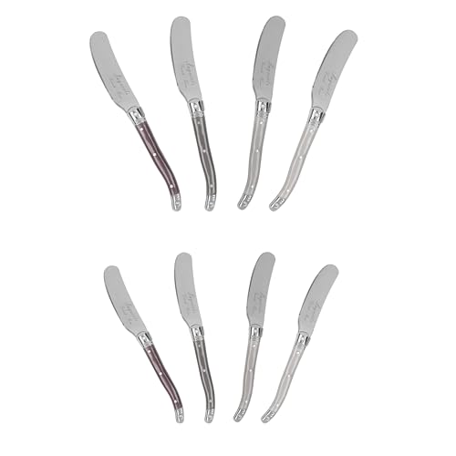 French Home 8-Piece Laguiole Spreader Set - Warm Spice - style: Warm Spice