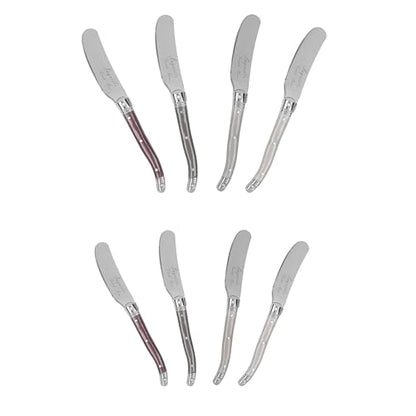 French Home 8-Piece Laguiole Spreader Set - Warm Spice - style: Warm Spice