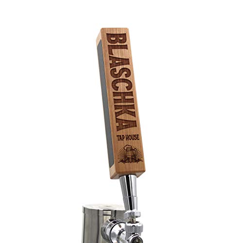Personalized Beer Tap Handle with Chalkboards-Laser Engraved