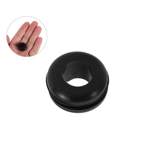 5pcs Rubber Airlock Grommet Seal Rings for Fermenter Lid Holes and Wine Fermenter, Leakproof Tight Seal Rubber Replacement for Homebrewing and DIY Fermentation Projects