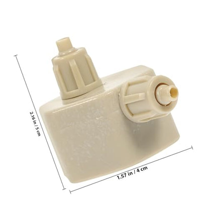 DIY Aquarium CO2 Generator Bottle Caps Portable Reactor Parts 2Pcs Replaceable ABS Material Aquarium Plants System Supplies