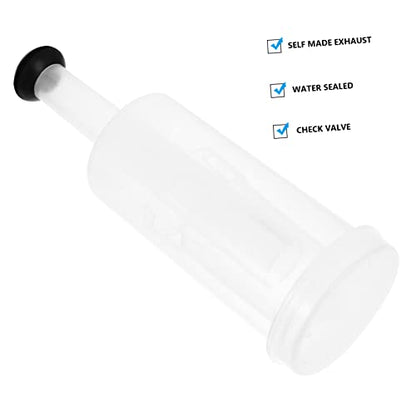 Air Locks Silicone Lids One-way Valves for Fermenting Lids Wide Mouth Fermenter