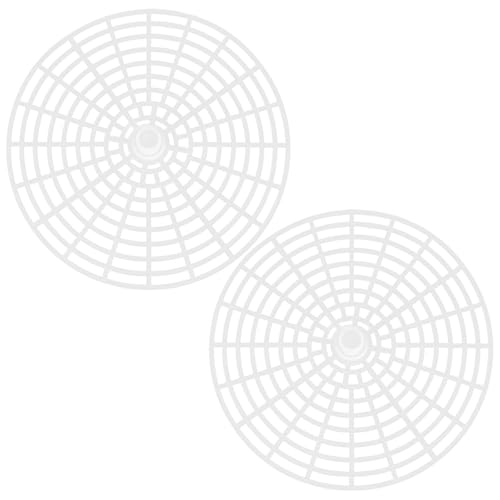 2pcs Pickles Jar Weight Press Tool - Mesh Jar Press Plate for Fermentation Food - Pickle Tool for Fermentation Vegetable Canning Supplies 20cm/7.8'' - size: 20.00X20.00X1.50CM