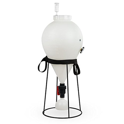 FastFerment Conical Fermenter 7.9 Gallon Home-Brew Kit SPECIAL EDITION - BPA Free Food grade Primary Carboy Fermenter. Beer Brewing, Wine Fermentation or a Hard Cider brewing kit (Special Edition)