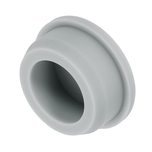 uxcell Silicone Rubber Plug, High Temp Round Hole Plug Waterproof Rubber Stopper Pipe End Caps Fit 33.3mm/1.31" for Bathtub Bottle Sealing, Grey - size: 33.3mm/1.31"