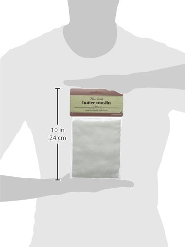KitchenCraft Home Made Butter Muslin Cloth for Straining, Cotton, 90 cm