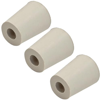 Home Brew Ohio #2 Drilled Rubber Stopper Set of 3