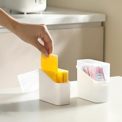 Fridge Cheese Saver - Airtight Container for Keeping Cheese Slices & Shreds Fresh White - color: 1 Pcs-White