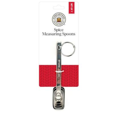 King Arthur Baking Company Spice Measuring Spoons, 18/8 Stainless Steel, 7-Piece Set, Precision Measures, For Baking And Cooking - style: Stainless Steel, 7-Piece Set
