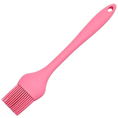 Chef Craft Premium Silicone Basting Brush, 10.25 inch, Pink - color: Pink
