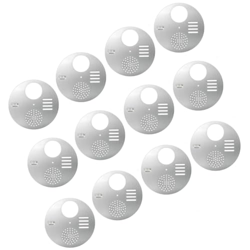 12Pcs Bee Hive Box Entrance Gates, Big, Round Stainless Steel | Beekeeping Supplies, Beehive Kits, Entrance Disk Gate - size: Big