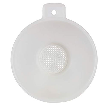 HIC Harold Import Co. Hutzler, One Size, Natural Canning Funnel with Removable Screen (Pack of 2) - size: Canning Funnel (Pack of 2)