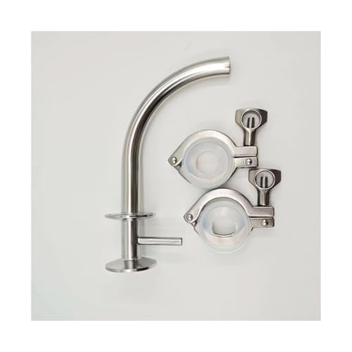 Stainless Steel 3/4" (TC50.5mm) Arm Conical Fermenter Pickup Dip Tube Home Brew Fitting Accessories(C) - color: C
