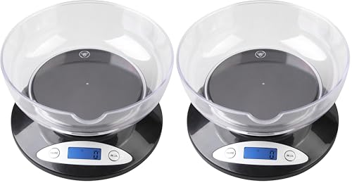 Weighmax Electronic Kitchen Scale - Weighmax 2810-2KG Black (Pack of 2) - size: 1 Count (Pack of 2)