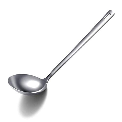 Stainless Steel Ladle, Berglander Soup Ladle, Cooking Ladle, Kitchen Ladle, Metal Soup Spoon For Cooking Non-Stick And Heat Resistant, Dishwasher Safe, Easy to Clean - size: G. Ladle