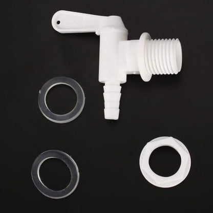 2 Pack Beer Faucet, Bottling Bucket Plastic Spigot Beer Brew Bucket Tap Faucet Replacement Spigot for Home Beer Brewing