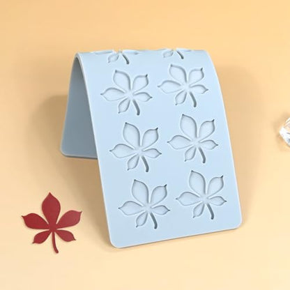 mostsom Silicone Mold 3D Hollow Leaf Lace for Baking, Chestnut Leaves Fondant Molds, Resin, Polymer Clay - Cake Cupcake Decor, Sugar Craft, Wedding Dessert (G_ Chestnut Leaves) - size: G_ Chestnut Leaves