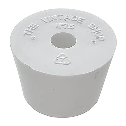 Home Brew Ohio #7.5 Drilled Rubber Stopper Set of 3
