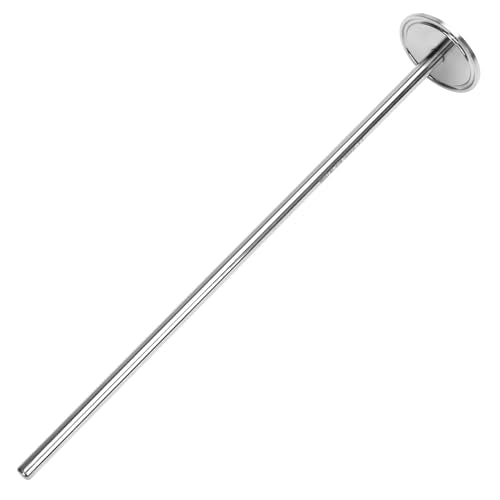 DERNORD 1.5 inch Tri Clamp Thermowell SS304 for Beer Fermenter Homebrew Solar Heater Boiler, 300mm Length - size: 300mm