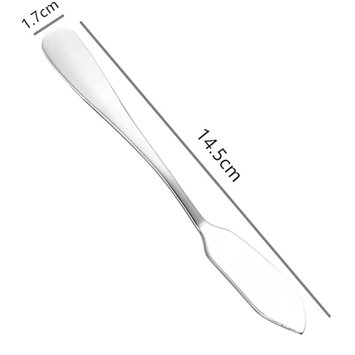 PEPAXON Butter Knife Butter Spreader Cheese Slicer Stainless Steel Ergonomic Handle 14.5x2cm