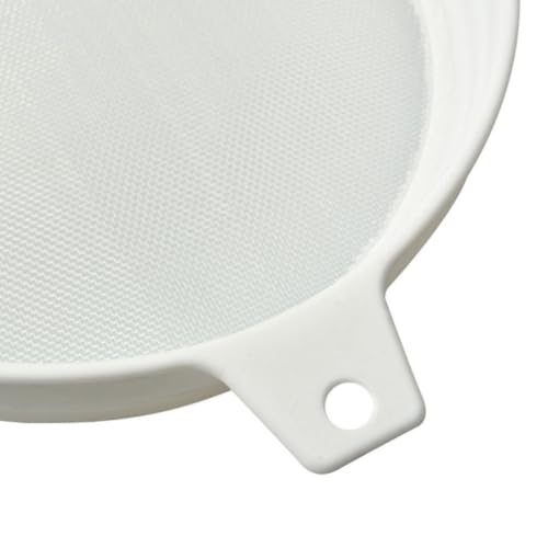 SEWACC Double Sieve with Large Capacity Honey Strainer Plastic Honey Filter for Beekeeping Use Practical Beekeeping Equipment