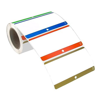 L LIKED 200 Stickers - 2" x 3.5" Removable Freezer Labels Food Storage Stickers Refrigerator Freezer Paper Labels
