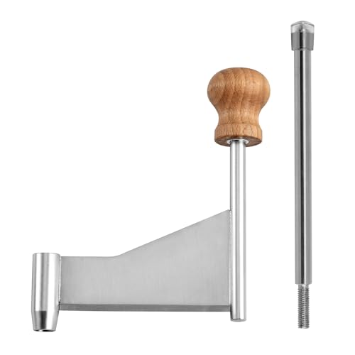 Rust Proof Manual Rotary Cheese Curling Knife - Compatible with Cheese Curler with Wooden, Plastic, Marble Base, Best for Cheese Wheel and Chocolate Shavings and Curls