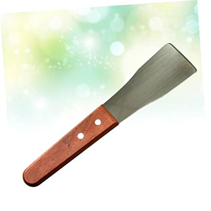 Mipcase Beekeeping Supplies Bee Tool Beehive Box Scraper Wood Handle Honey Scraper Shovel Beekeeping Tool