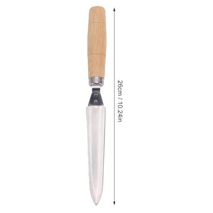 banapoy 2Pcs 26cm Honey Uncapping Knife, Ultra Thin Stainless Steel Honey Scraper, Extraction Knife, Beekeeping Equipment Bee Hand Tool for Beekeeper