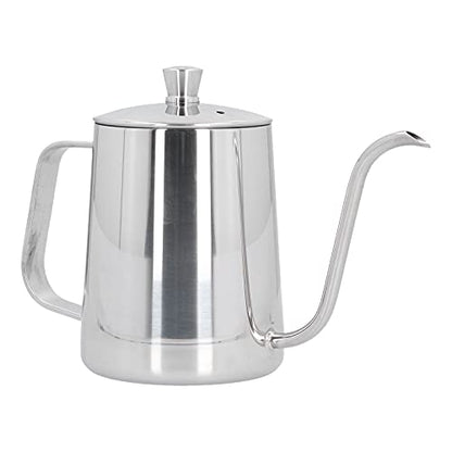 600ml 304 Stainless Steel Coffee Kettle Pour Over Coffee Pot for Home Kitchen Coffeemaker Carafes