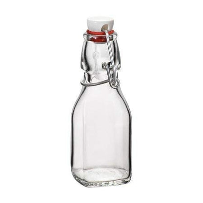 Bormioli Rocco Swing Bottle - 12.5CL (4.25 oz) - Clear - size: 4.25 oz. (Set of 20)
